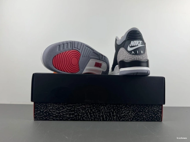 Cheap Cement DN3707-010 Black 3 Air Jordan 0809
